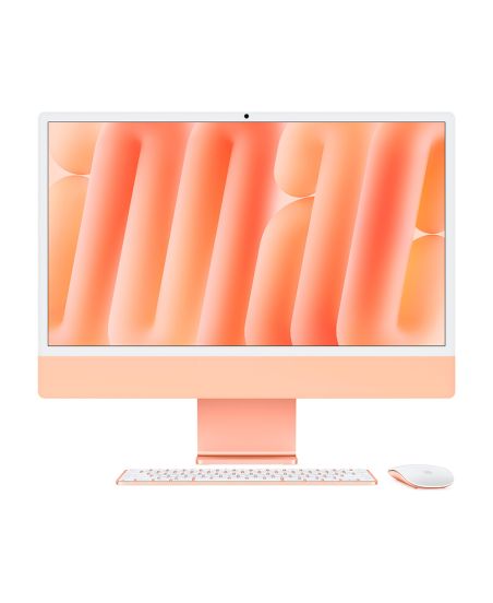 Apple iMac (M4, 8C CPU/8C GPU, 2024), 16 ГБ, 1 TB SSD, Orange (Оранжевый)