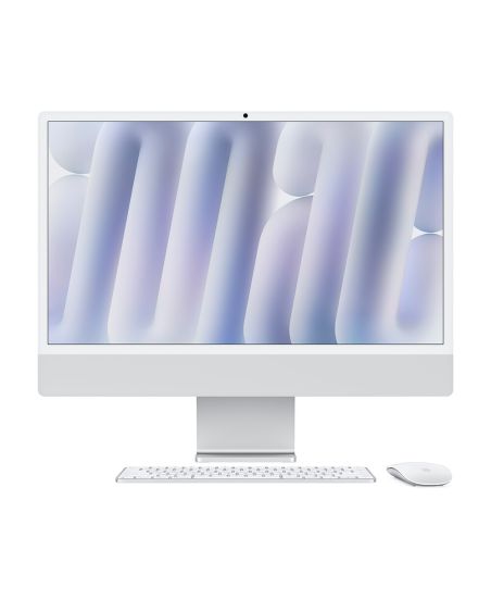 Apple iMac (M4, 8C CPU/8C GPU, 2024), 16 ГБ, 1 TB SSD, Silver (Серебристый)