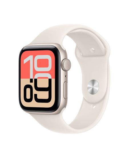 Apple Watch SE 3, 40 mm, Starlight Aluminum Starlight Sport Band (S/M)