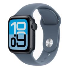 Apple Watch SE 3 40 mm, Midnight Aluminum Anchor blue Sport Band (S/M)