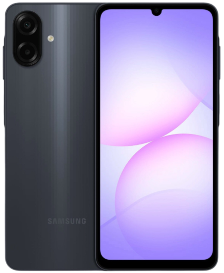 Samsung Galaxy A07 128 ГБ, Черный