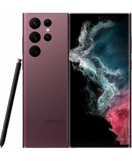 Samsung Galaxy S22 Ultra 128 ГБ, Бордовый (Burgundy)