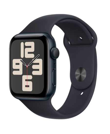 Apple Watch SE 3 40 mm, Midnight Aluminum Black Sport Band (S/M)