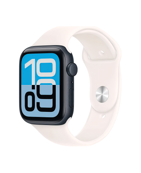 Apple Watch SE 3 40 mm, Midnight Aluminum Light Blush Sport Band (S/M)