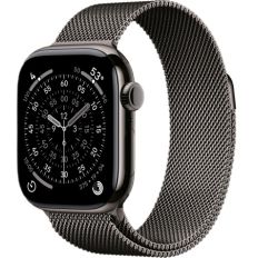 Apple Watch Series 11, 42 mm, Slate Titanium GPS+Cellular, Slate Milanese Loop