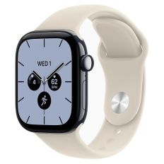 Apple Watch Series 12, 42 mm, Night Blue Ceramic GPS+Cellular Sand Sport Band M/L
