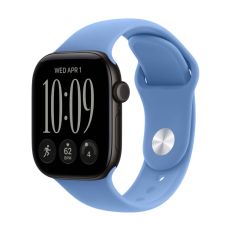 Apple Watch Series 12, 42 mm, Black Aluminum GPS+Cellular Wildflower Blue Sport Band M/L Apple Watch Series 12, 42 mm, Black Aluminum GPS+Cellular Wildflower Blue Sport Band M/L