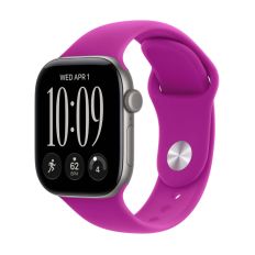 Apple Watch Series 12, 42 mm, Space Gray Aluminum GPS+Cellular Magenta Sport Band M/L