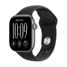 Apple Watch Series 12, 42 mm, Space Gray Aluminum Black Sport Band M/L Apple Watch Series 12, 42 mm, Space Gray Aluminum Black Sport Band M/L