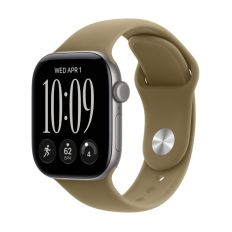 Apple Watch Series 12, 42 mm, Space Gray Aluminum GPS+Cellular Olive Sport Band M/L