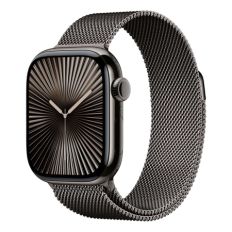 Apple Watch Series 10 42 мм, Titanium Case GPS+Cellular, Milanese Loop, Slate (серый/темный)