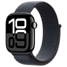 Apple Watch Series 10 42 мм, Aluminium Case GPS+Cellular, Sport Loop, Jet Black