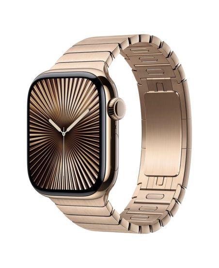Умные часы Apple Watch Series 10 46 мм, M/L 140-245 мм, Titanium Case GPS+Cellular, Gold (золото)