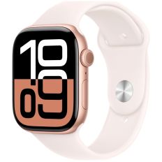 Apple Watch Series 10 42 мм, M/L 140-245 мм, Aluminium Case GPS+Cellular, Sport Band, Rose Gold