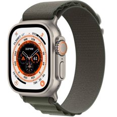 Apple Watch Ultra GPS + Cellular, 49 мм, корпус из титана, ремешок Alpine зеленого цвета