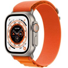 Apple Watch Ultra GPS + Cellular, 49 мм, корпус из титана, ремешок Alpine оранжевого цвета