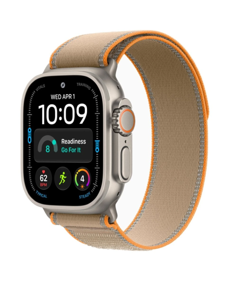 Apple Watch Ultra 4, 49 мм, Natural Titanium Sand Trail Loop M/L