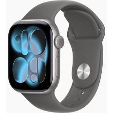 Apple Watch Series 11 42mm, Space Gray Aluminum Case with Sport Band Stone Gray