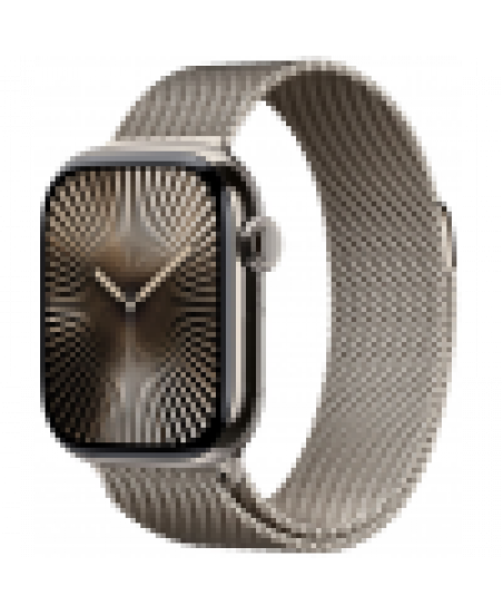 Умные часы Apple Watch Series 10 46 мм, Titanium Case Cellular, Milanese Loop, Natural