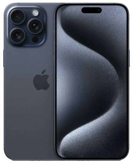 Apple iPhone 15 Pro Max 1 ТБ, синий титан, eSIM