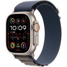 Apple Watch Ultra 2 GPS + Cellular, 49 мм, корпус из титана, ремешок Alpine синего цвета S/M