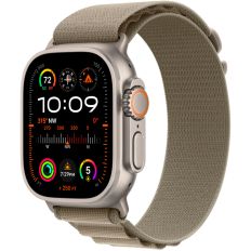 Apple Watch Ultra 2 GPS + Cellular, 49 мм, корпус из титана, ремешок Alpine оливкового цвета M/L