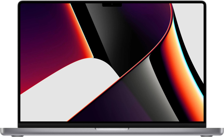 Apple MacBook Pro 16 (M1 Max, 10C CPU/24C GPU, 2021), 32 ГБ, 1 ТБ SSD, Space Gray (Серый космос)