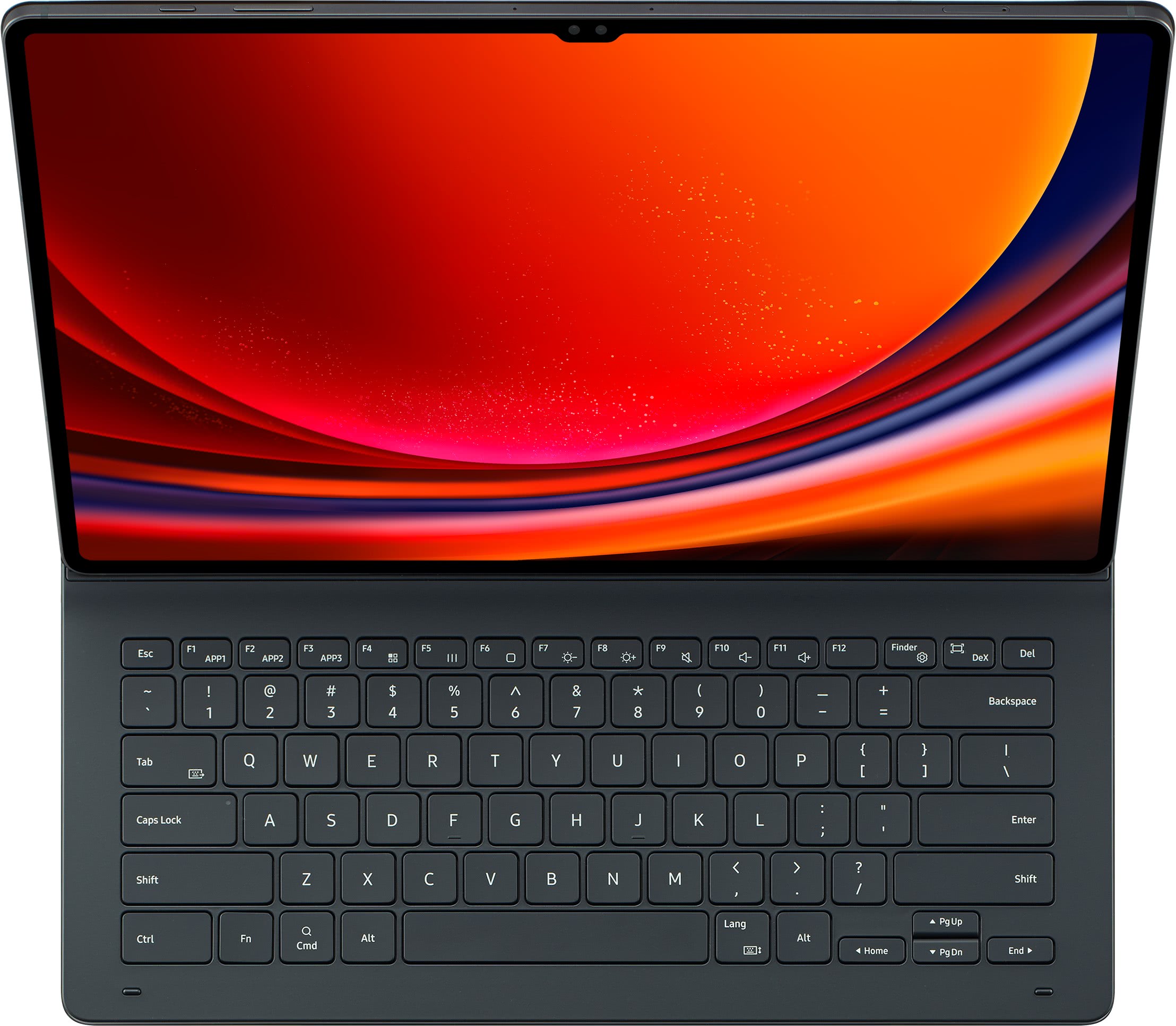 Samsung Book Cover Keyboard Slim для Galaxy Tab S9 Ultra, черный (EF-DX910UBEGWW)